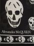 Alexander mcqueen Zwart Skull-print Wollen Sjaal Zwart Dames - Thumbnail 2