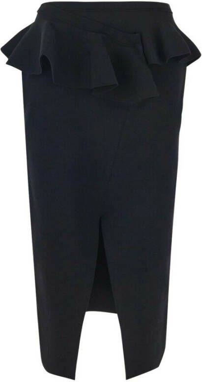 alexander mcqueen Halflange Rok Zwart Dames