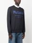 Alexander mcqueen Blauwe bedrukte sweatshirt voor mannen Blue Heren - Thumbnail 2