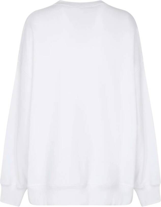 alexander mcqueen Elegante Witte Sweatshirt voor Dames Wit Dames