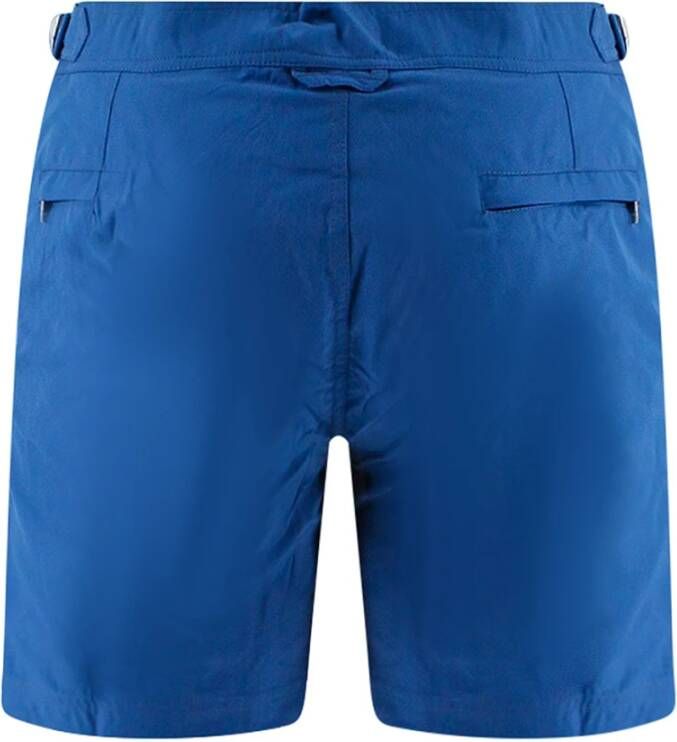 alexander mcqueen Blauwe Ss23 Nylon Zwembroek Blauw Heren
