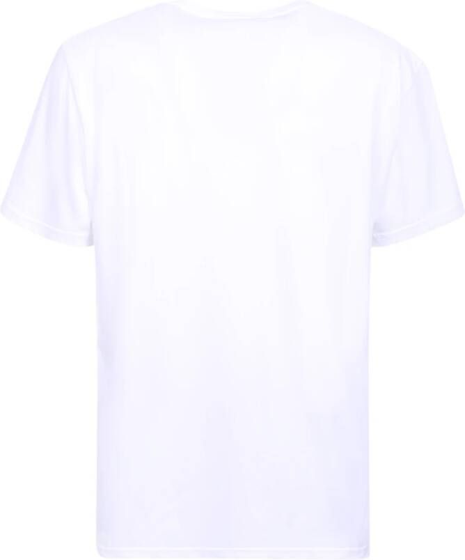 alexander mcqueen Wit T-Shirt met Logo Print voor Heren Wit Heren