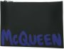 Alexander mcqueen Stijlvolle Leren Portemonnee Kaarthouders Black Heren - Thumbnail 2