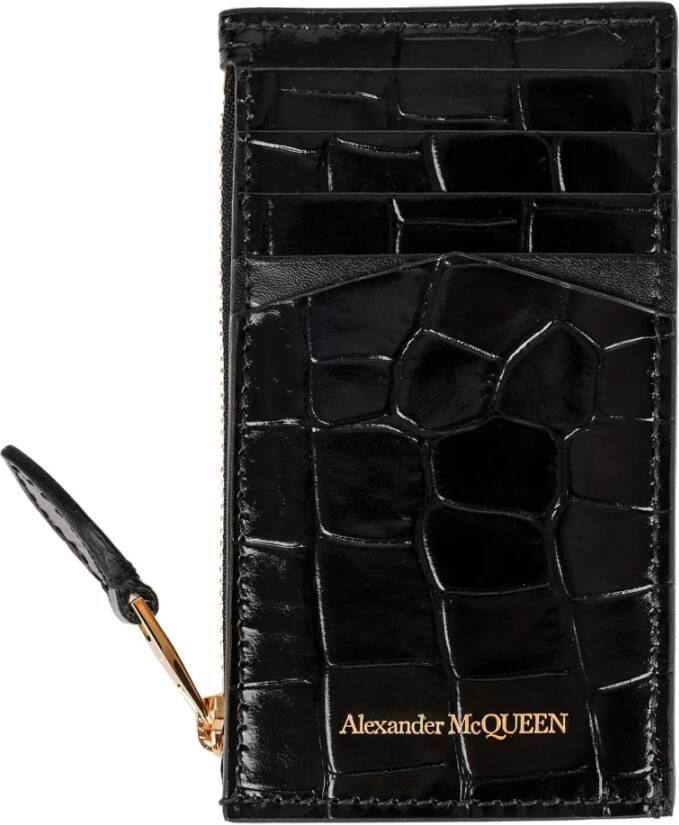 alexander mcqueen Wallets Cardholders Zwart Dames