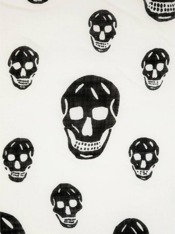 alexander mcqueen Winter Scarves Wit Dames