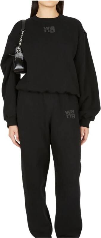 alexander wang Logo sweatshirt Zwart Dames