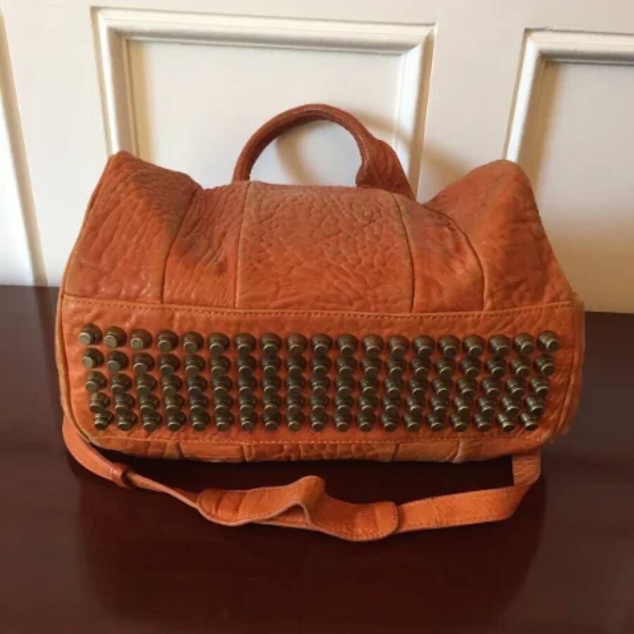 Alexander Wang Pre-owned Leather handbags Bruin Dames