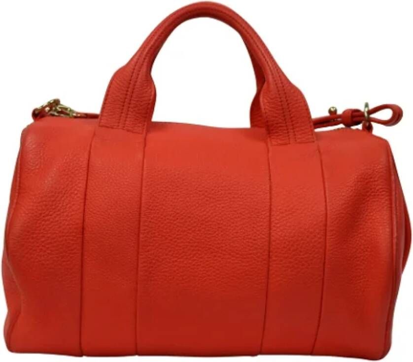 Alexander Wang Pre-owned Leather handbags Oranje Dames