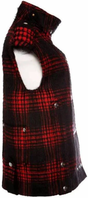 Alexander Wang Pre-owned Pre-eigenaarwoolouterwear Rood Dames