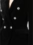 Alexandre Vauthier Zwarte fluwelen blazer met strass versiering Black Dames - Thumbnail 2