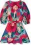 ALIX THE LABEL Dames Jurken Flowers Structured Chiffon Dress Roze - Thumbnail 6