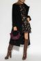 AllSaints Mabel dubbelrijige jas Zwart Dames - Thumbnail 2