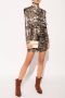 AllSaints Lilliana -jurk Bruin Dames - Thumbnail 2
