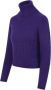 Allude Hyacint Turtleneck Sweater Purple Dames - Thumbnail 2