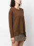 Allude Round-neck Knitwear Bruin Dames - Thumbnail 2