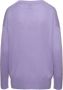 Allude Round-neck Knitwear Purple Dames - Thumbnail 2