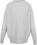 Allude Rondhals gebreide trui White Dames - Thumbnail 2