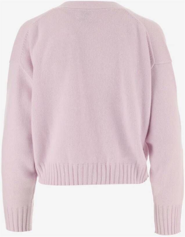 allude Sweatshirts & Hoodies Roze Dames