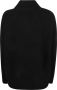 Allude Comfortabele Gebreide Trui Zwart Dames - Thumbnail 2