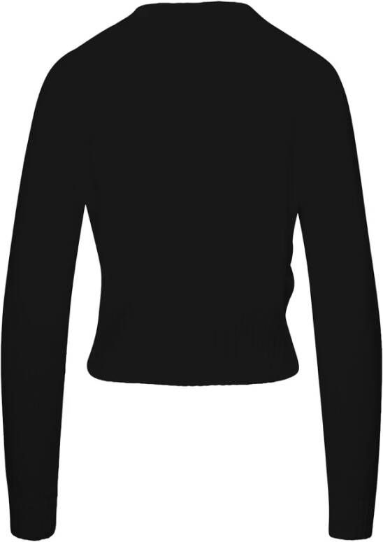 Allude Zwarte Sweaters v-Cardigan 11 Black Dames