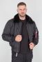 Alpha industries Injector III Zwarte Aviator Jas Black Heren - Thumbnail 1