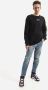 Alpha industries Men Sweatshirt Organics Emb Sweater 118316 649 Zwart Heren - Thumbnail 5