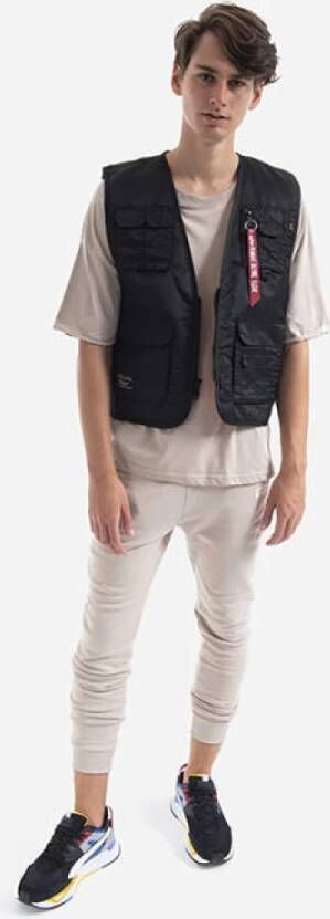 alpha industries Utility vest 118114 03 Zwart Heren
