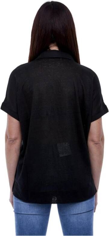 Alpha Studio Dames Jersey Polo Black Dames