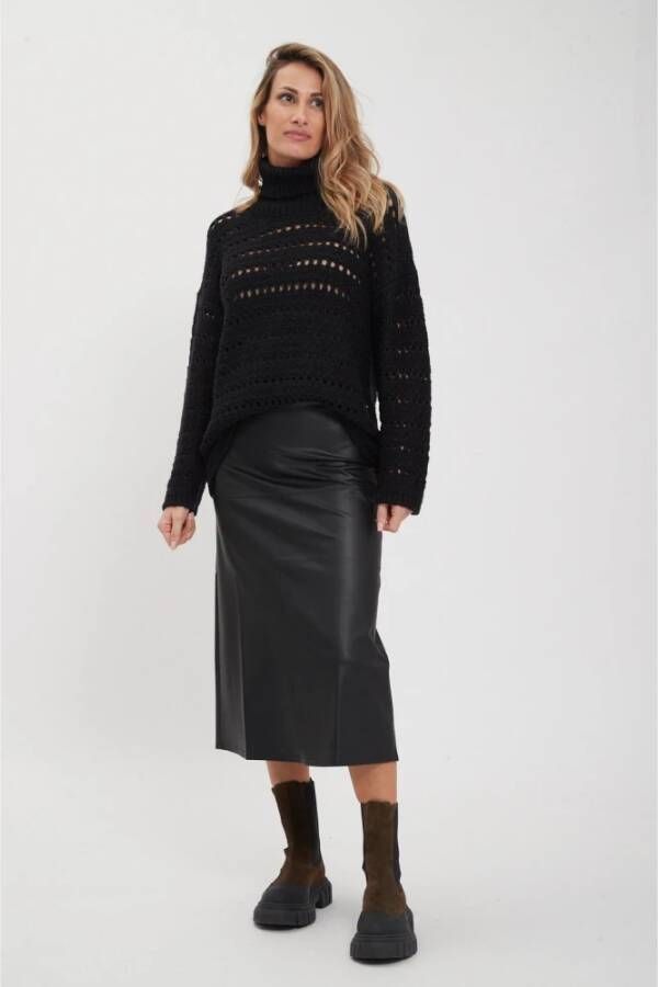 Alpha Studio Dolcevita Coltrui Black Dames
