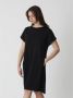 Alpha Studio Jersey Jurk Black Dames - Thumbnail 1