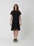 Alpha Studio Jersey Jurk Black Dames - Thumbnail 3