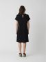 Alpha Studio Jersey Jurk Black Dames - Thumbnail 6