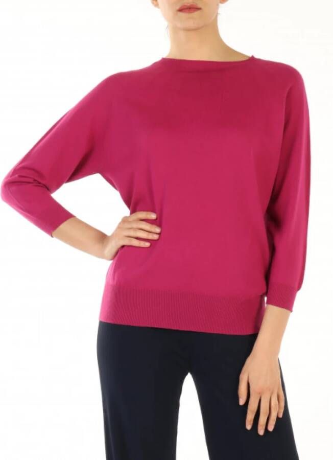 Alpha Studio Sweatshirt Roze Dames