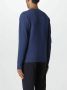 Altea Round-neck Knitwear Blauw Heren - Thumbnail 3