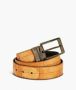 Alviero Martini 1a Classe Leren riem met polyurethaandetails Black Heren - Thumbnail 2