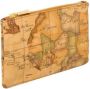 Alviero Martini 1a Classe Bruine Rits Tas Vierkant Materiaal Brown Dames - Thumbnail 2