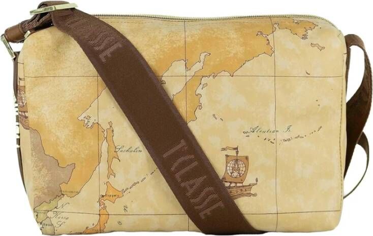 Alviero Martini 1a Classe Dames Schoudertas in Bruin Brown Dames