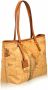Alviero Martini 1a Classe Klassieke Geo Shopper Tas Brown Dames - Thumbnail 4