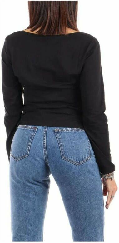 Alviero Martini 1a Classe Tops met lange mouwen Zwart Dames
