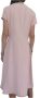 Alviero Martini 1a Classe Knielengte Jurk Pink Dames - Thumbnail 2