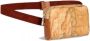 Alviero Martini 1a Classe Mini Marsupio Unisex met Geo Classic Print Brown Unisex - Thumbnail 2