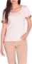 Alviero Martini 1a Classe Katoenen Crew Neck T-Shirt Dames Collectie White Dames - Thumbnail 2