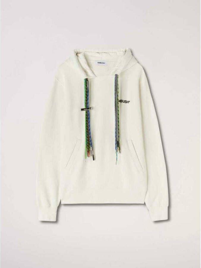 AMBUSH Hoodie met meerdere koorden Wit - Foto 8