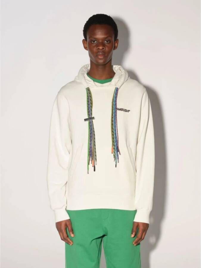 AMBUSH Hoodie met meerdere koorden Wit - Foto 7