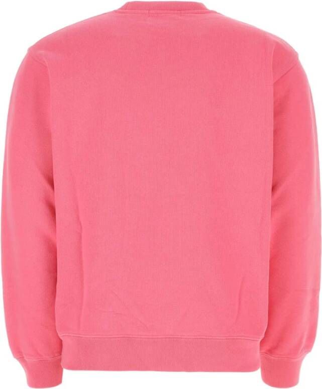 Ambush Donker roze katoenen sweatshirt Roze Heren