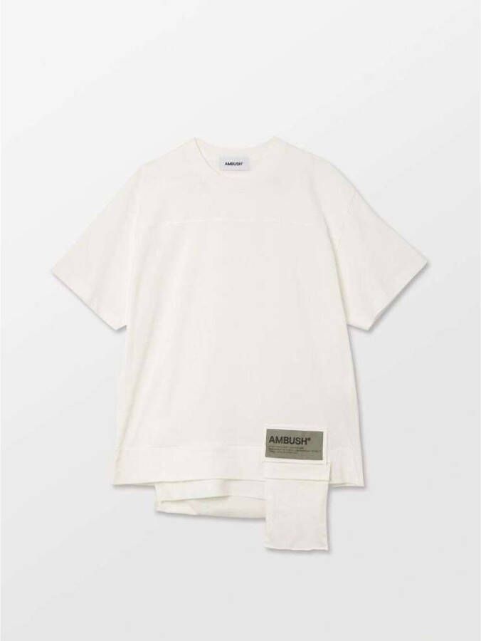 AMBUSH Jersey T-shirt Wit - Foto 2