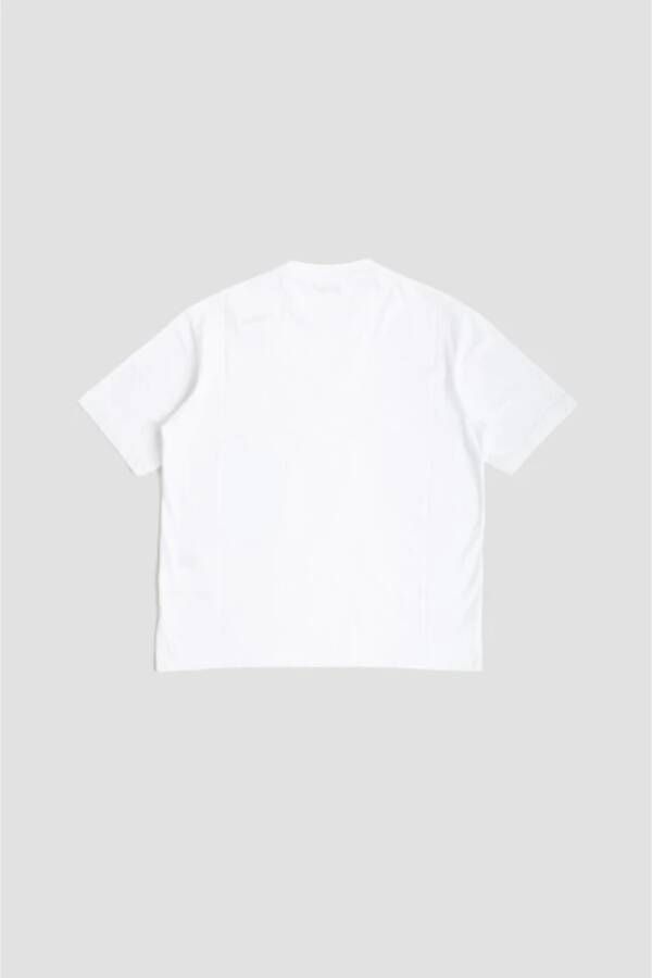 Ambush Witte Pass Grafische T-shirt White Dames