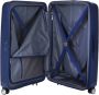 American Tourister Soundbox Spinner Handbagage Trolley Blue Unisex - Thumbnail 3