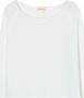 American vintage Raglan Longsleeve U-Hals White Dames - Thumbnail 2