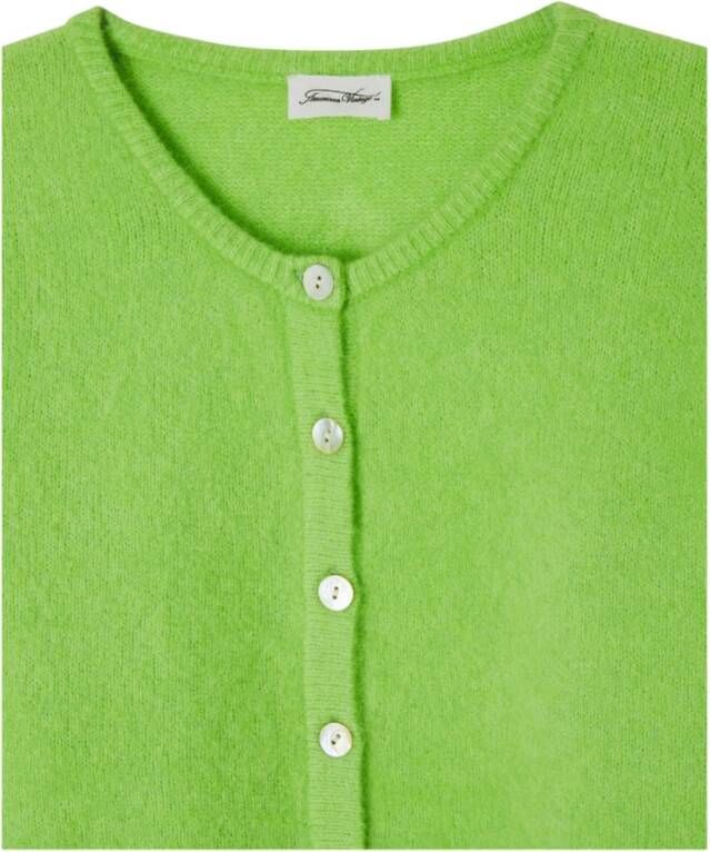 American vintage Vest Groen Dames